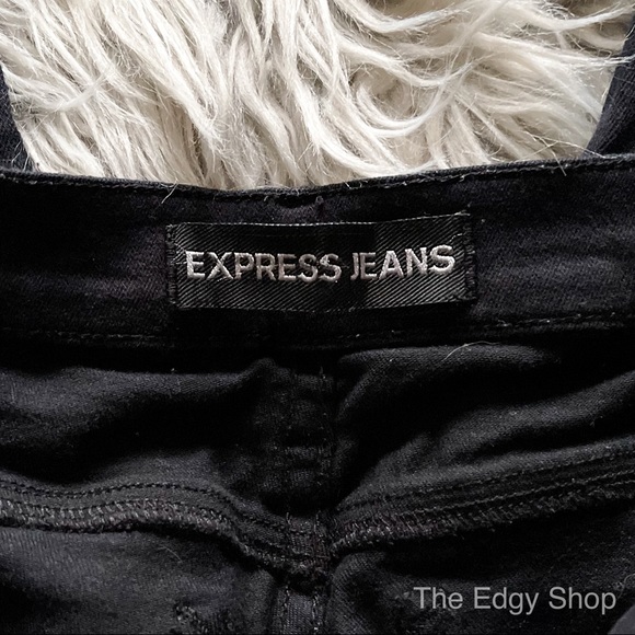 Express | Mid Rise Jean Legging - Picture 5 of 6